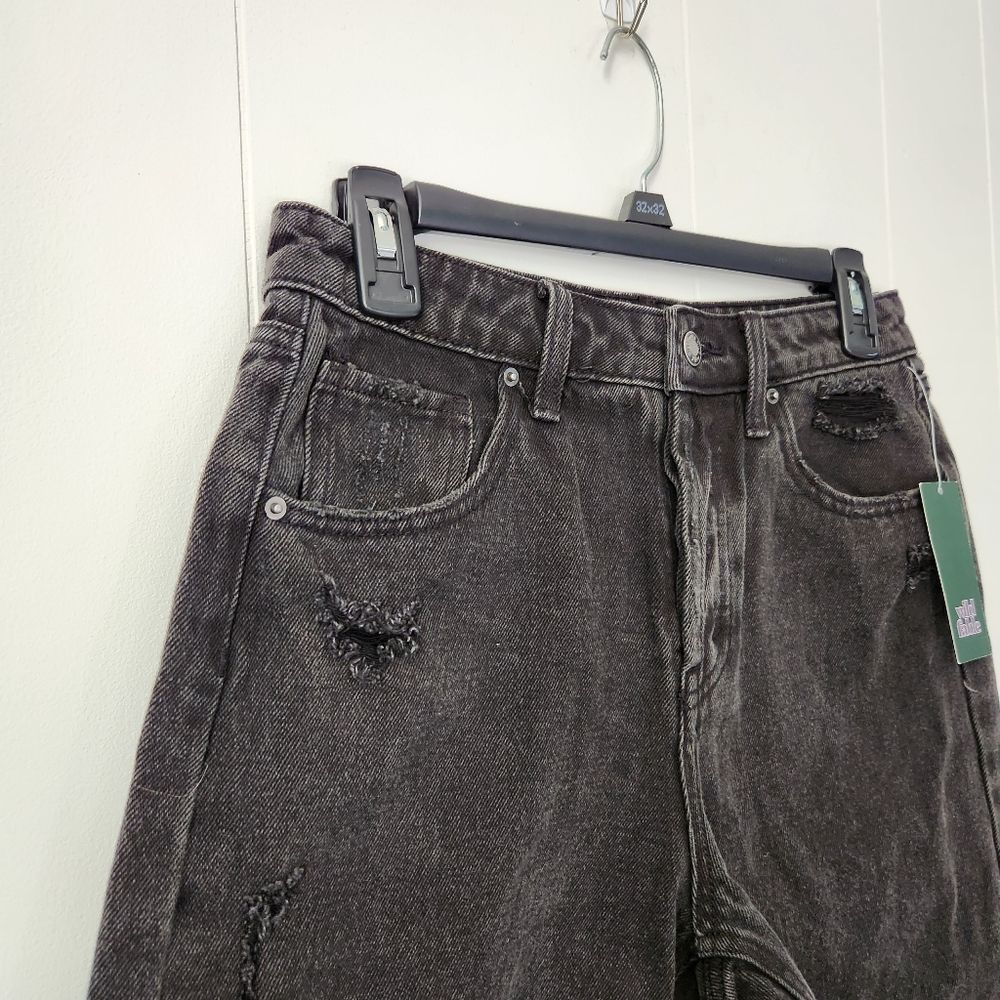 Wild Fable High-Rise Wide Leg Bermuda Jean Shorts - Picture 5 of 8